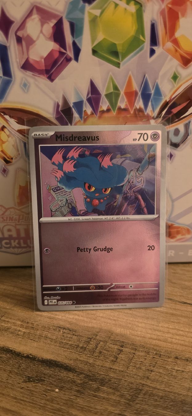Pokémon Carte collezionabili: Pokemon Misdreavus Reverse PFL ENG – Nuovo (secondo la descrizione) da Goldswil venduto da downie84