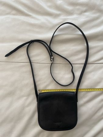 Handtasche Leder schwarz