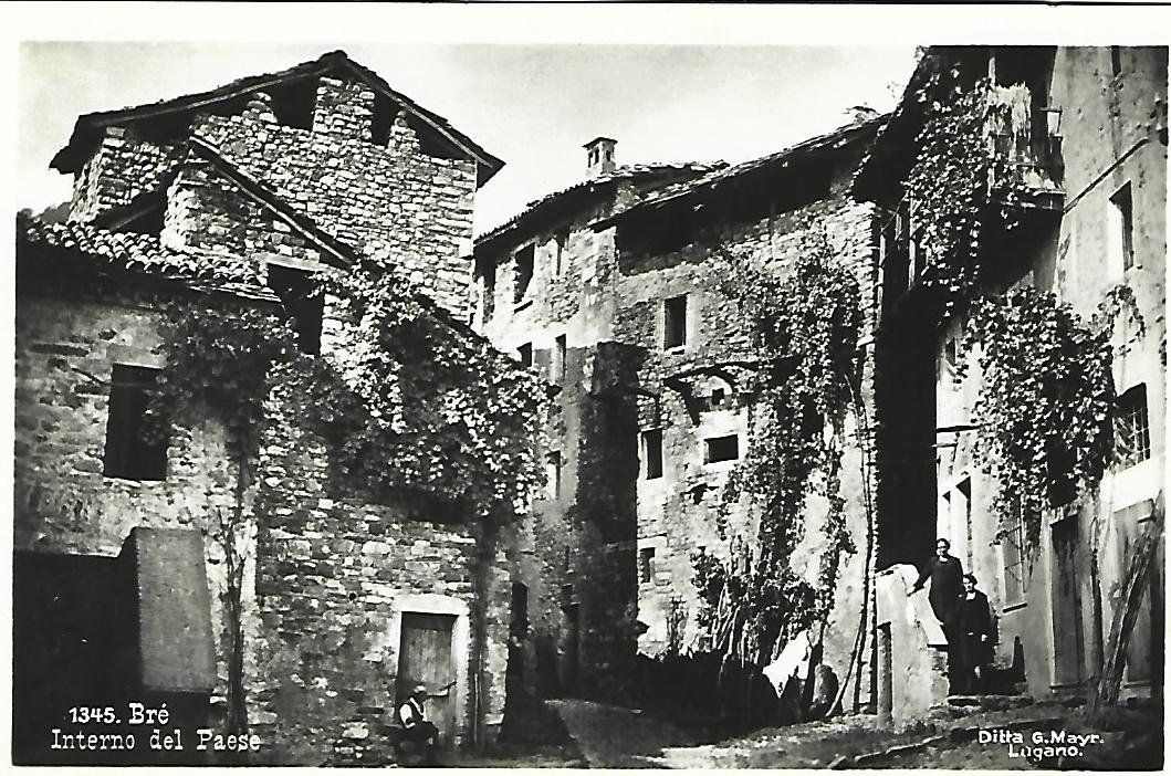 Ansichtskarten: Bre TI  Interno del Paese – Gebraucht aus Wetzikon ZH von Brulu100