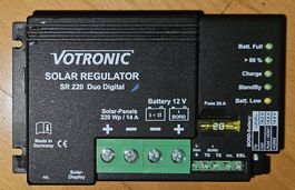 SolarLadeRegler Votronic SR220 Duo Digital