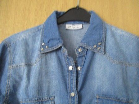 Jeanshemd/bluse  Benotti 38  für 10.--Fr