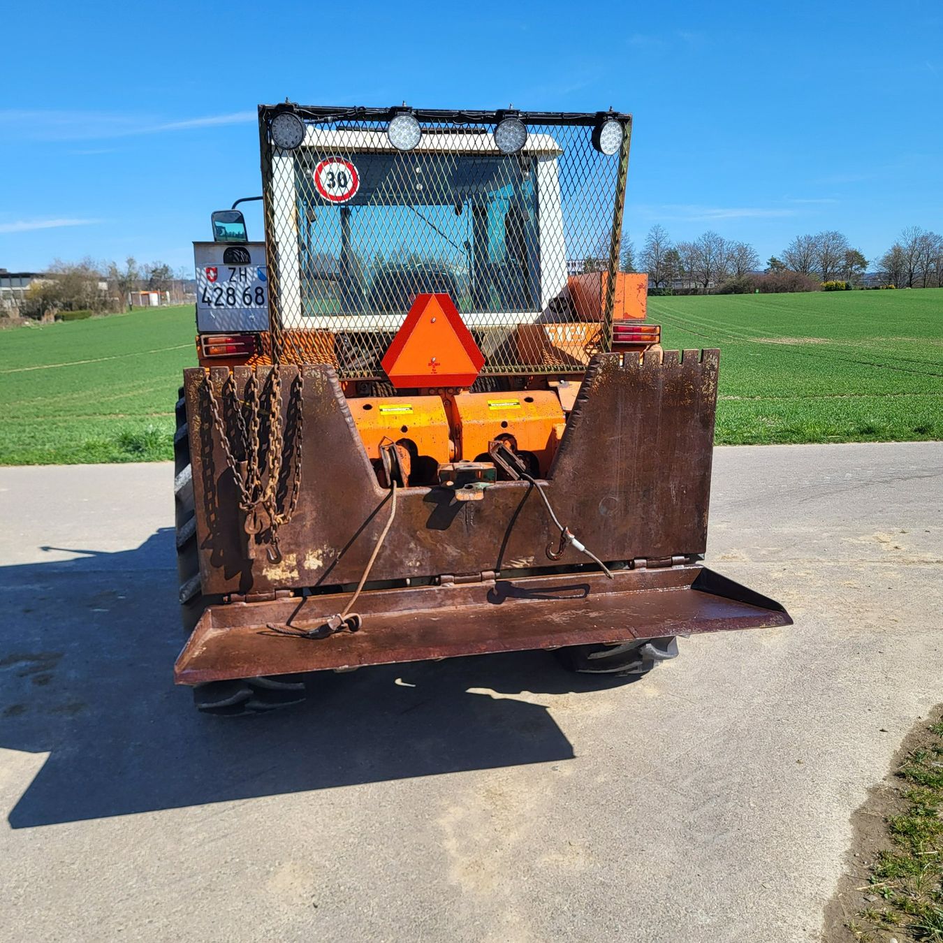 Steyr Traktoren: Forsttraktor Steyer FT90 ab Mfk 4.26 – Gebraucht aus Rümlang von Ehrbi 8