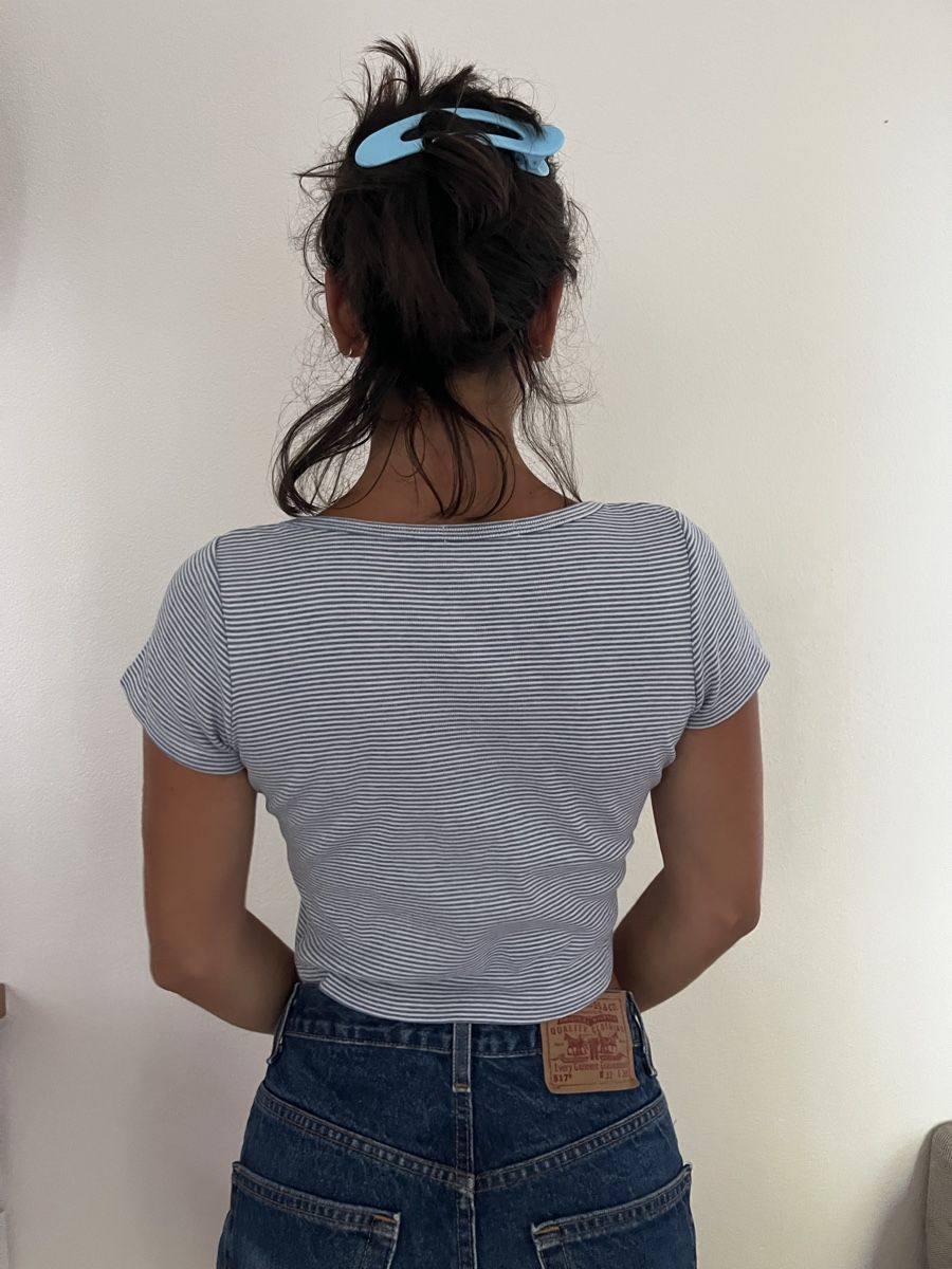 Brandy Melville T-shirt: Haut Brandy Melville à Rayures  – Usato da Biel/Bienne venduto da Car_Schuss 4