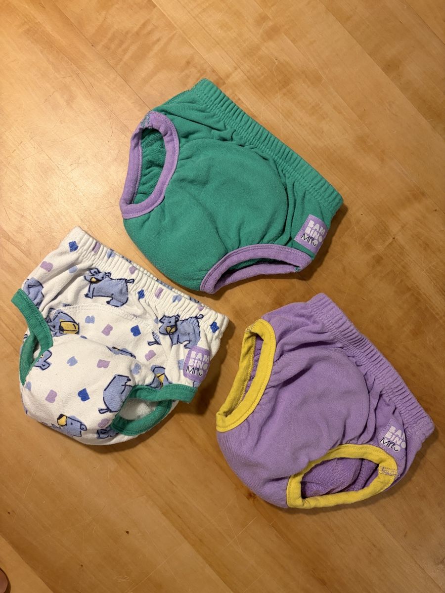 Secchi per pannolini & Pannolini: Bambino Mio Töpfchen-Trainingshose – Usato da Bern venduto da EkatKhat