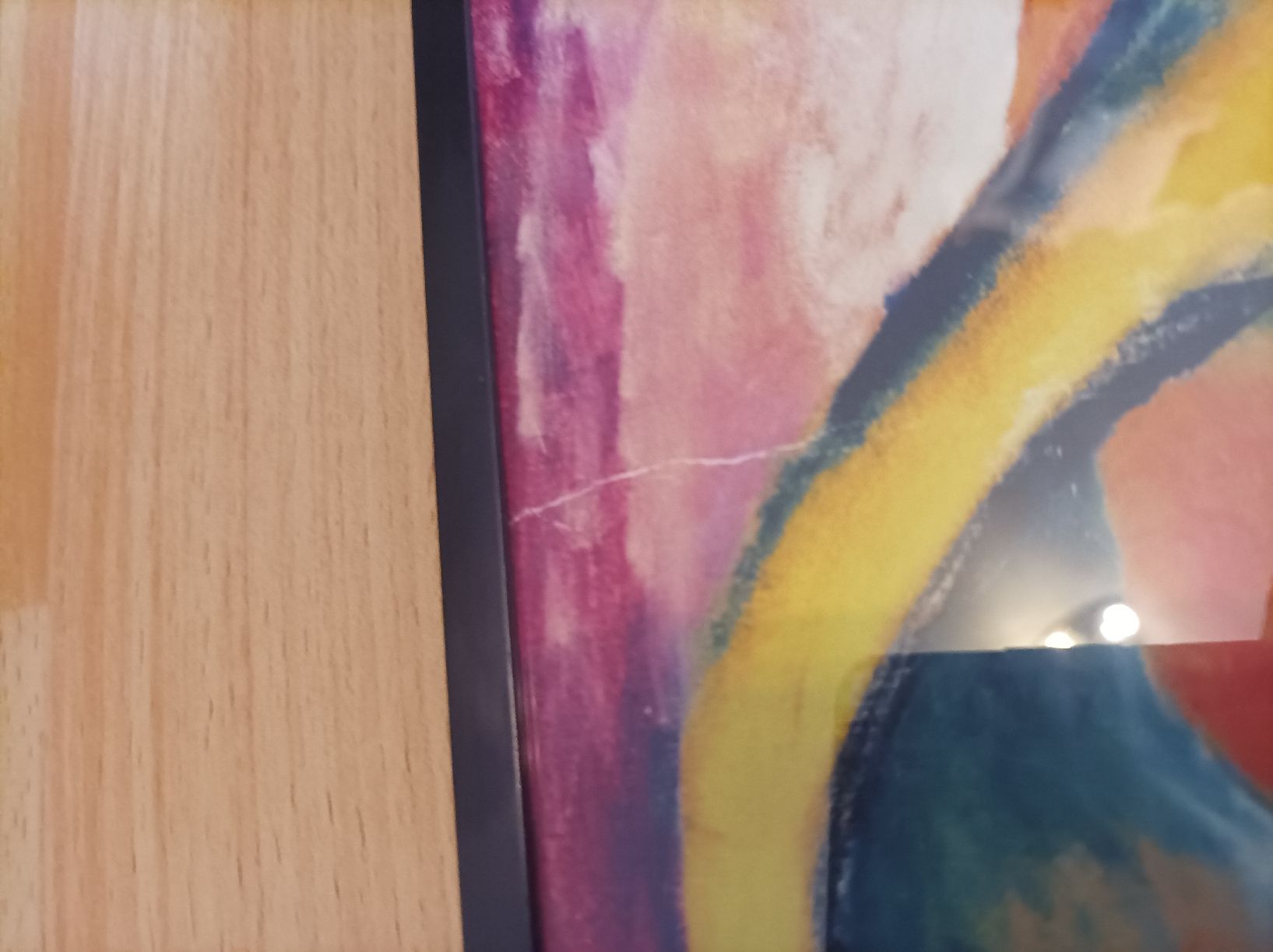 Foto & Immagini: Franz Marc - Der gelbe Stier, Kunstdruck mit Rahmen – Usato da Allschwil venduto da MoZzareLla90 1