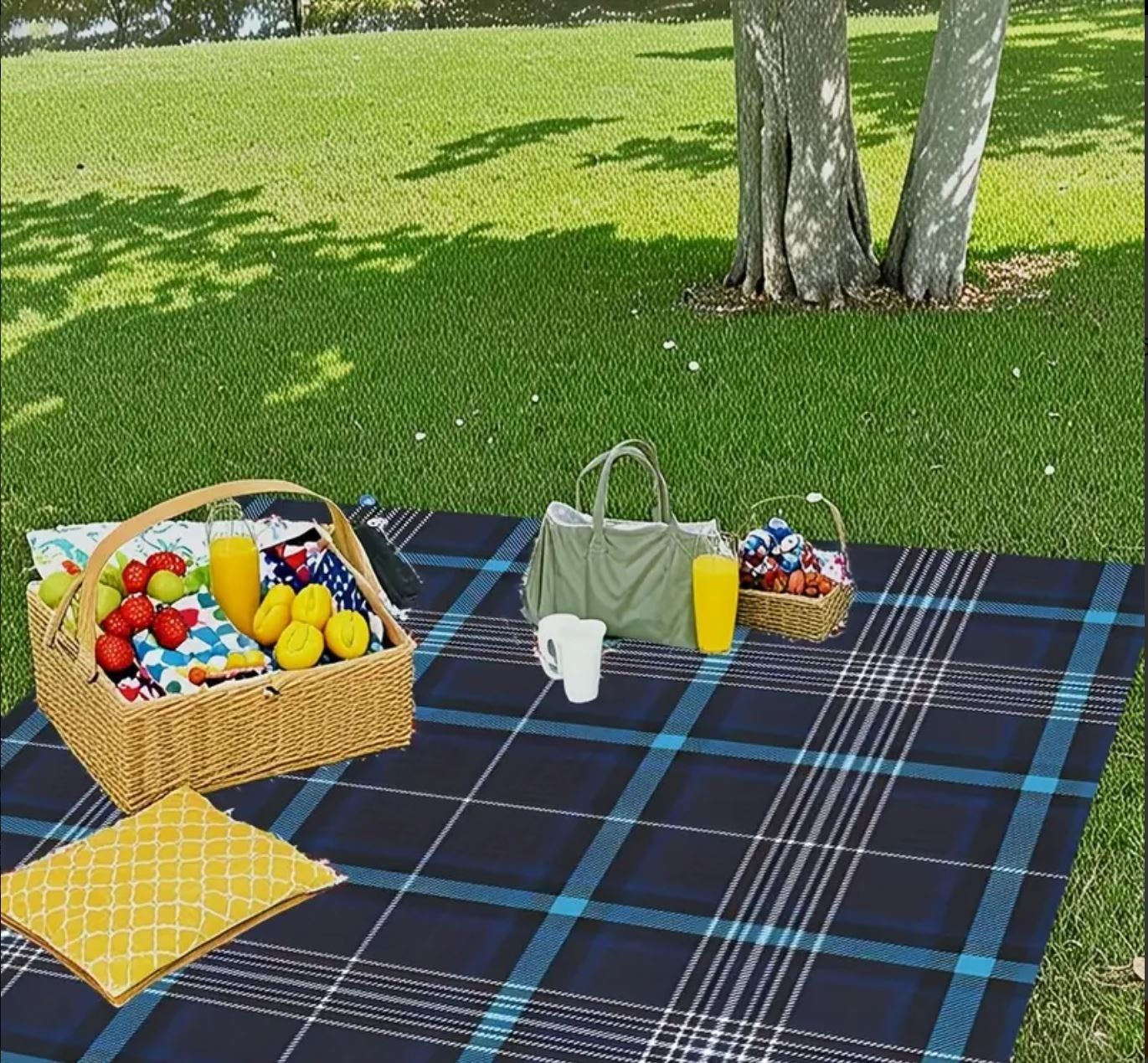 Decken: Picknickdecke 170 x 200 cm – Neu und originalverpackt aus Sachseln von Palur 1
