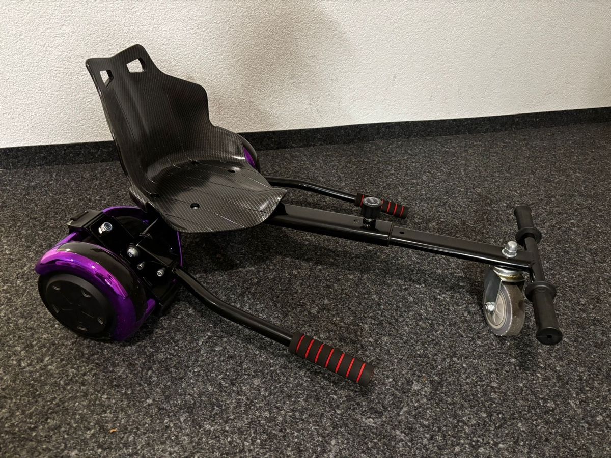Hoverboards: Hoverboard Go-Kart Aufsatz Violett Gebraucht – Gebraucht aus Rupperswil von Bejba5 1