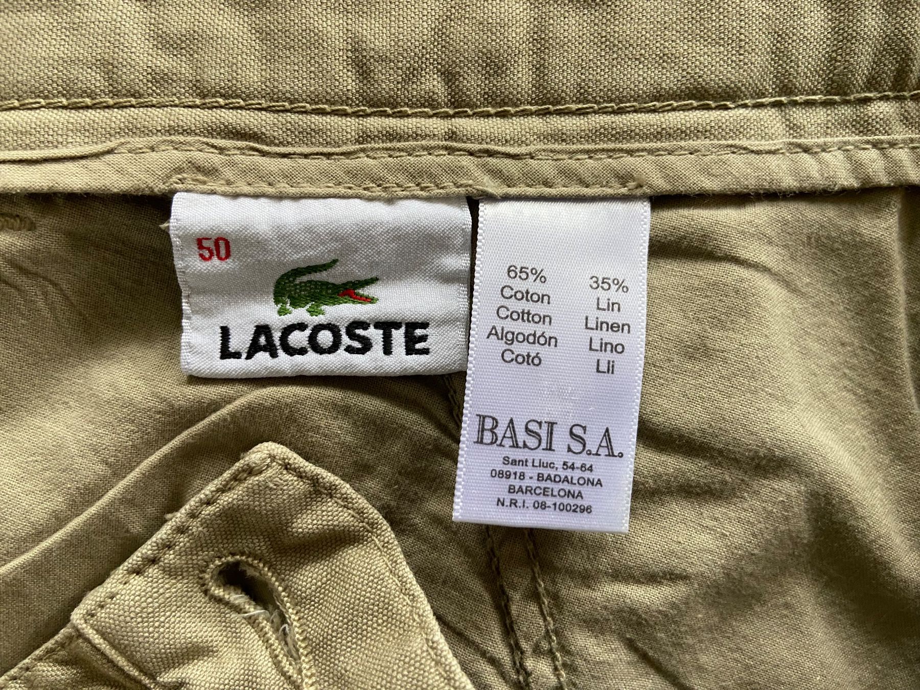 Lacoste Pantaloni: Shorts Gr. 50 Lacoste – Usato da Muttenz venduto da nataschasia 3