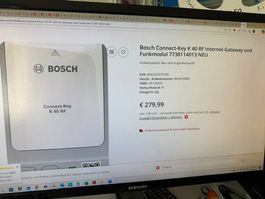 Bosch Connect-Key K 40 RF  Funkmodul 7738114013 NEU