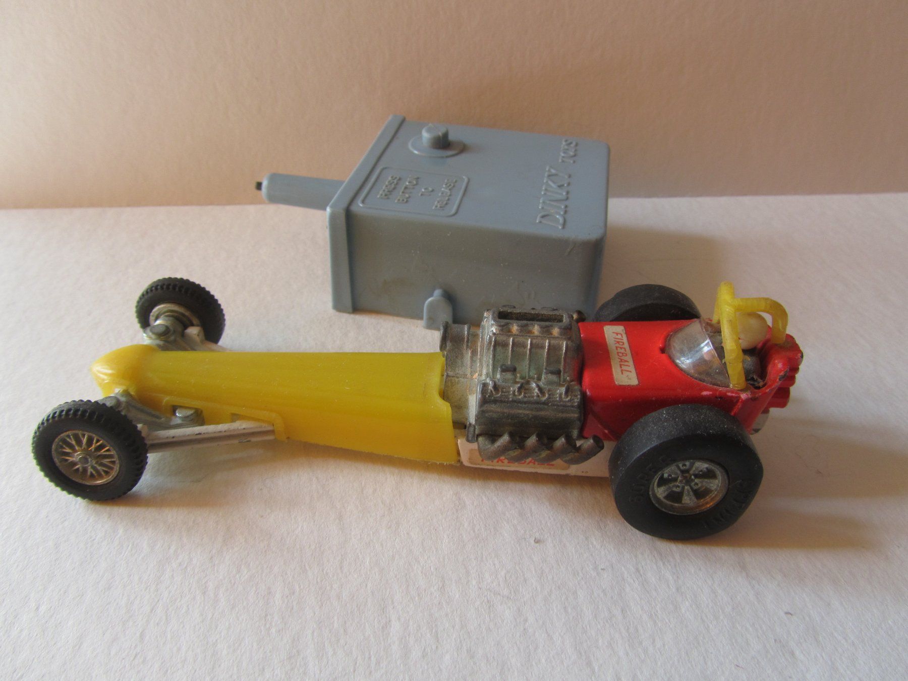 Dinky Toys Modellini d'auto: Dragster Set mit Starter Unit, Dinky Toys, Nr. 370 – Usato da Weiningen ZH venduto da dietsch57