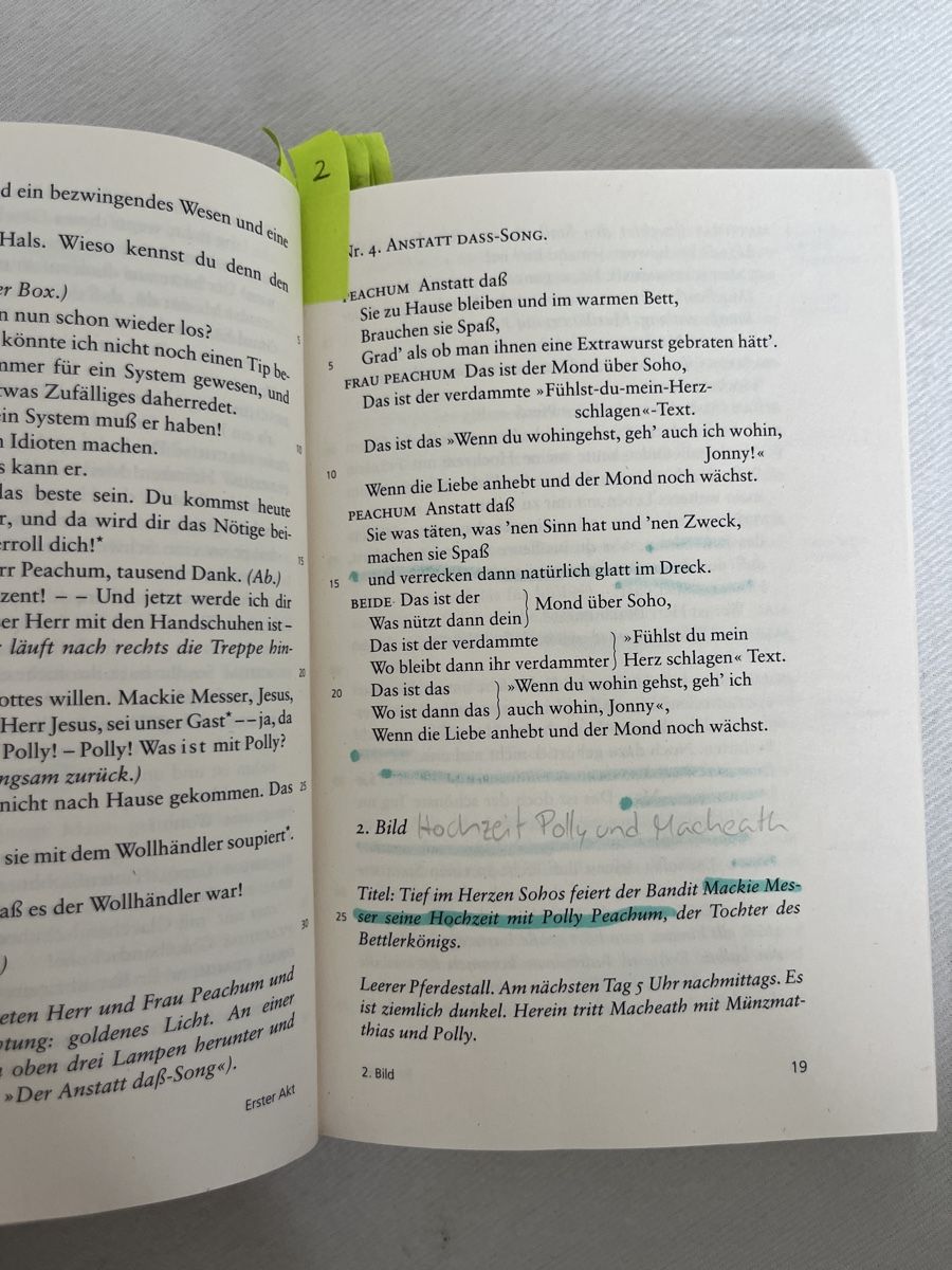Libri: Die Dreigroschenoper Bertolt Brecht – Usato da Bottmingen venduto da vera_am 3
