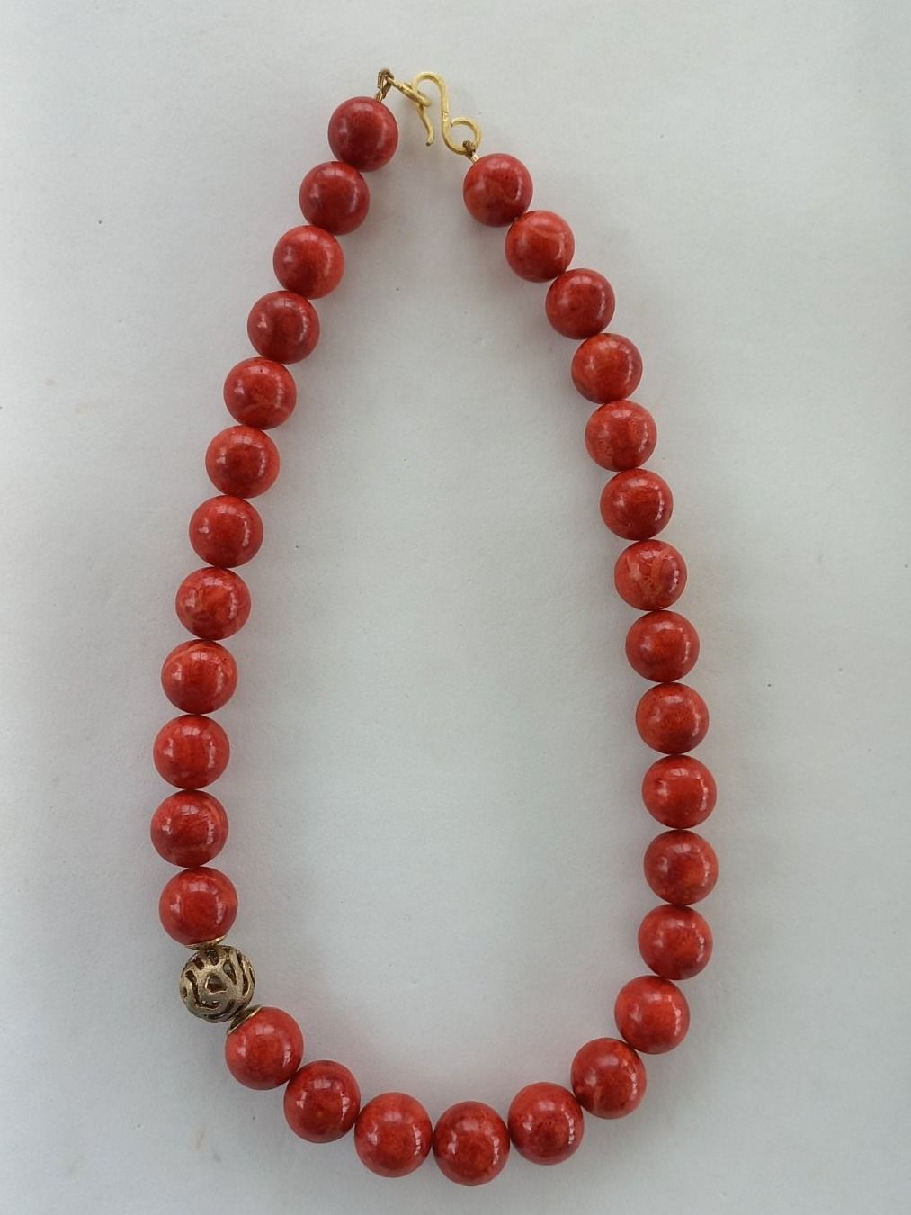 Catenine: Schaumkorallen Halskette 48cm – Nuovo e nell'imballaggio originale da Winistorf venduto da acreativ 1