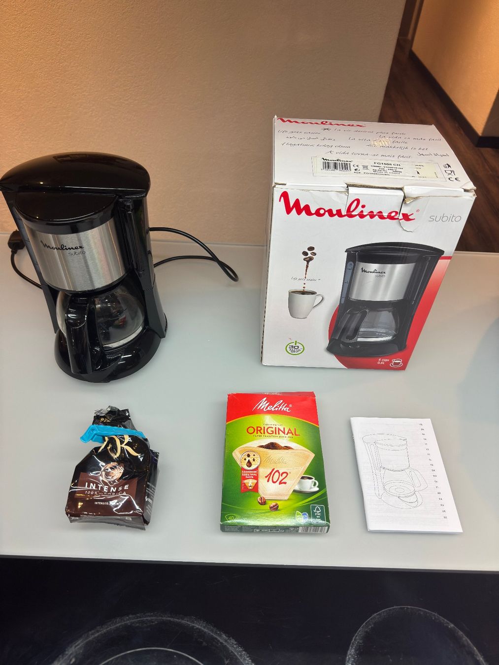 Moulinex Macchine per caffè & Macchine per espresso: Machine à café Moulinex Subito - ensemble – Nuovo (secondo la descrizione) da Boécourt venduto da lou_x9vd