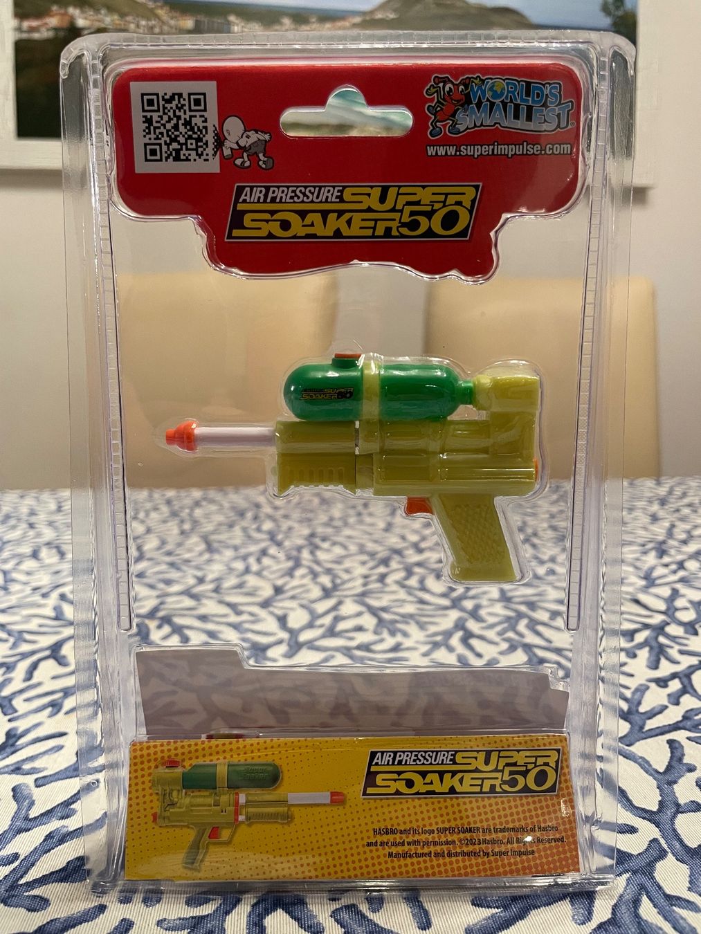 Hasbro Spielzeuge: World‘s Smallest Super Soaker Wasserpistole – Neu und originalverpackt aus Oberwangen b. Bern von Ssimon2 1