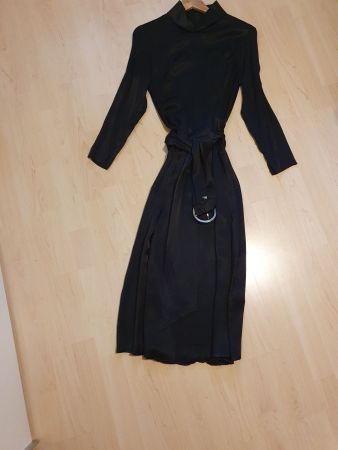 Neues edles Hallhuber-Maxikleid blau (40)