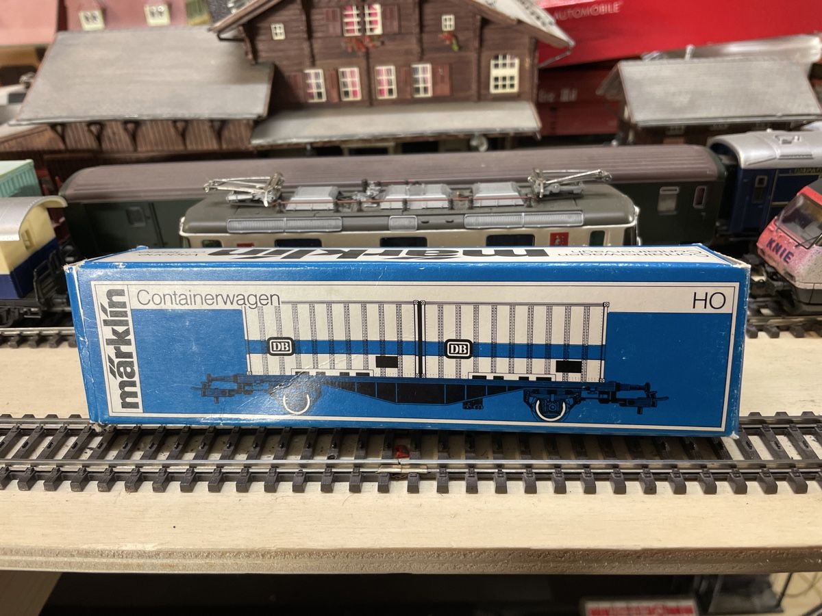 Märklin Trains électriques: Märklin Container Wagen Intercont 4670 – Neuf avec emballage d'origine à Gossau SG par Krokodil344 4