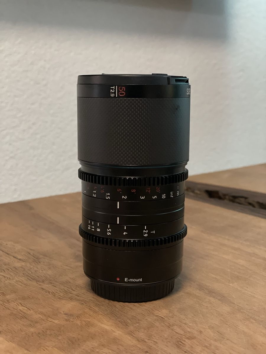 Sony Objektive: Sirui Saturn 50mm T2.9 1.6x – Neu und originalverpackt aus Courrendlin von RB_RMP