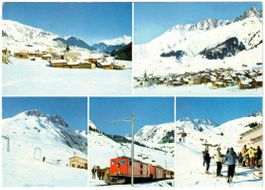 Sedrun - 5 Bild AK