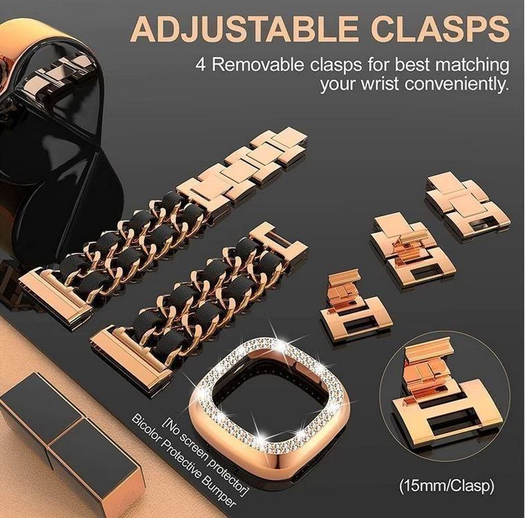 Flachmann-Armband Edelstahl 99ml - Whisky Schmuck Für Partys