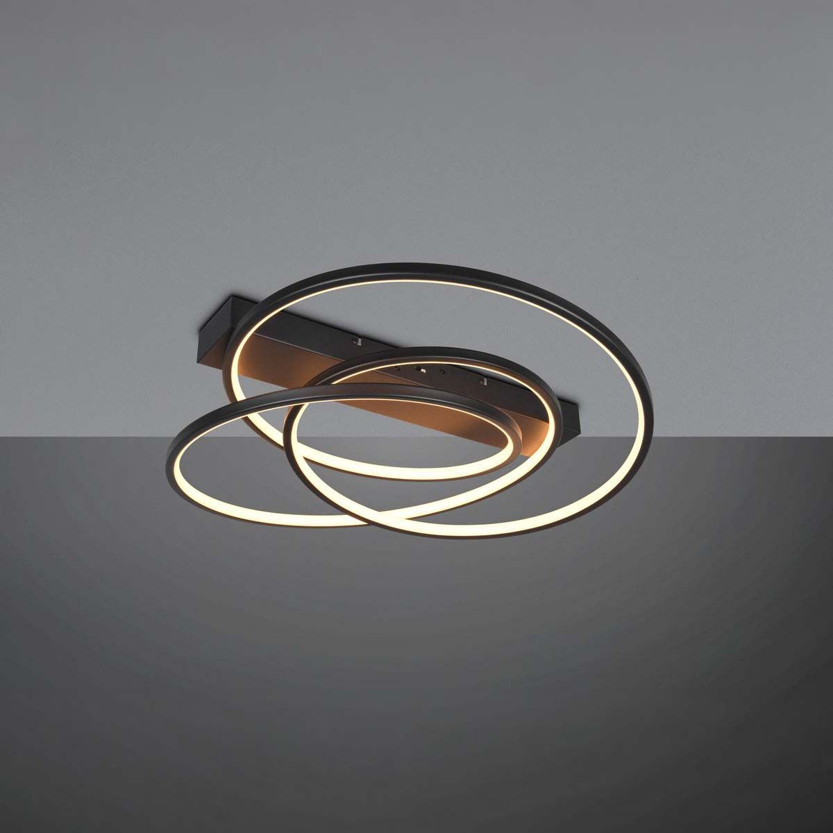 Kronleuchter & Deckenlampen: LED Deckenleuchte, Schwarz, 64 cm Breit – Neu (gemäss Beschreibung) aus Kreuzlingen von Smart-Light