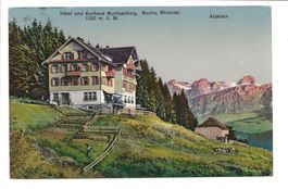 ob Buchs im Rheintal (SG) Hôtel Buchserberg - Alpstein 1916