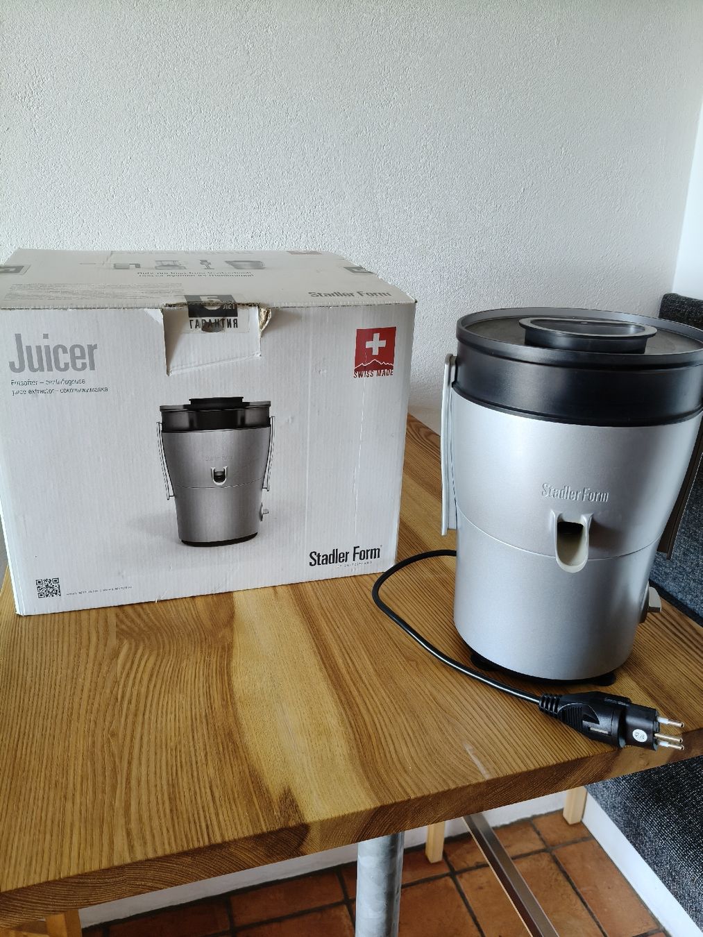Appareils de cuisine: Juicer Stadler Form SWISS MADE – D'occasion à Kappel am Albis par Casabon 3