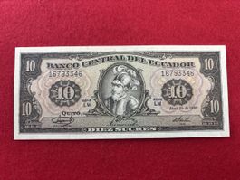 Billet Équateur 🇪🇨 neuf 