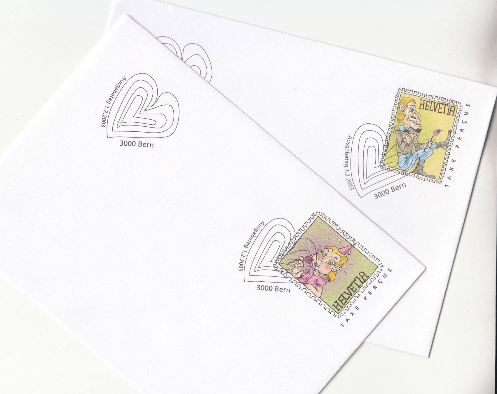 Tutti i francobolli: SGK BU 036 - 037 mit ET – Usato da Bürglen TG venduto da StampGraf