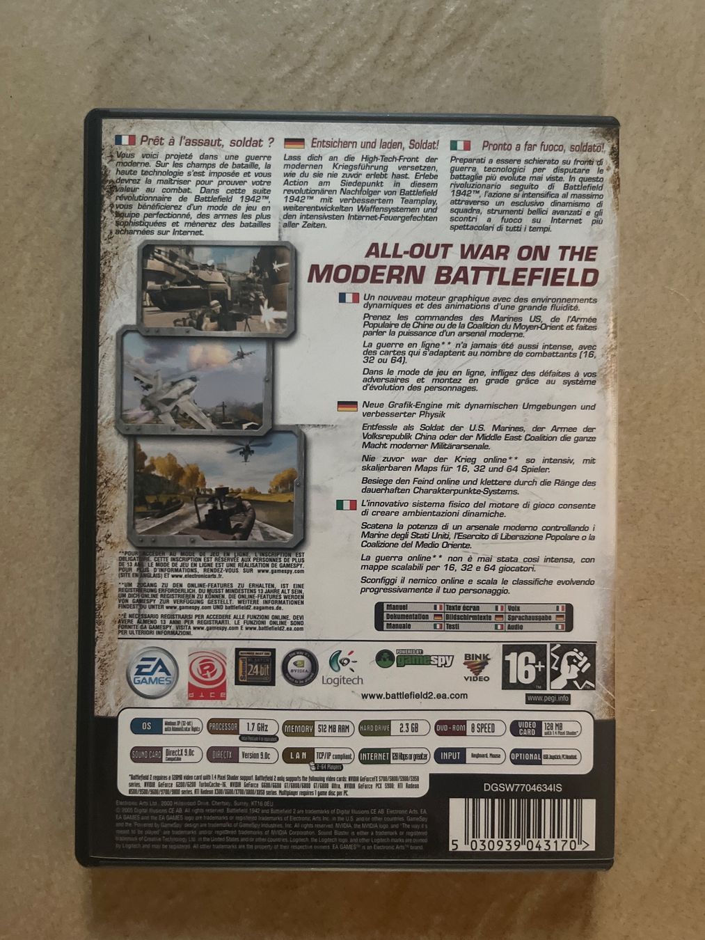 Microsoft Giochi: Jeu vidéo Battlefield 2 pour PC – Usato da Vernayaz venduto da Darkfrost 1