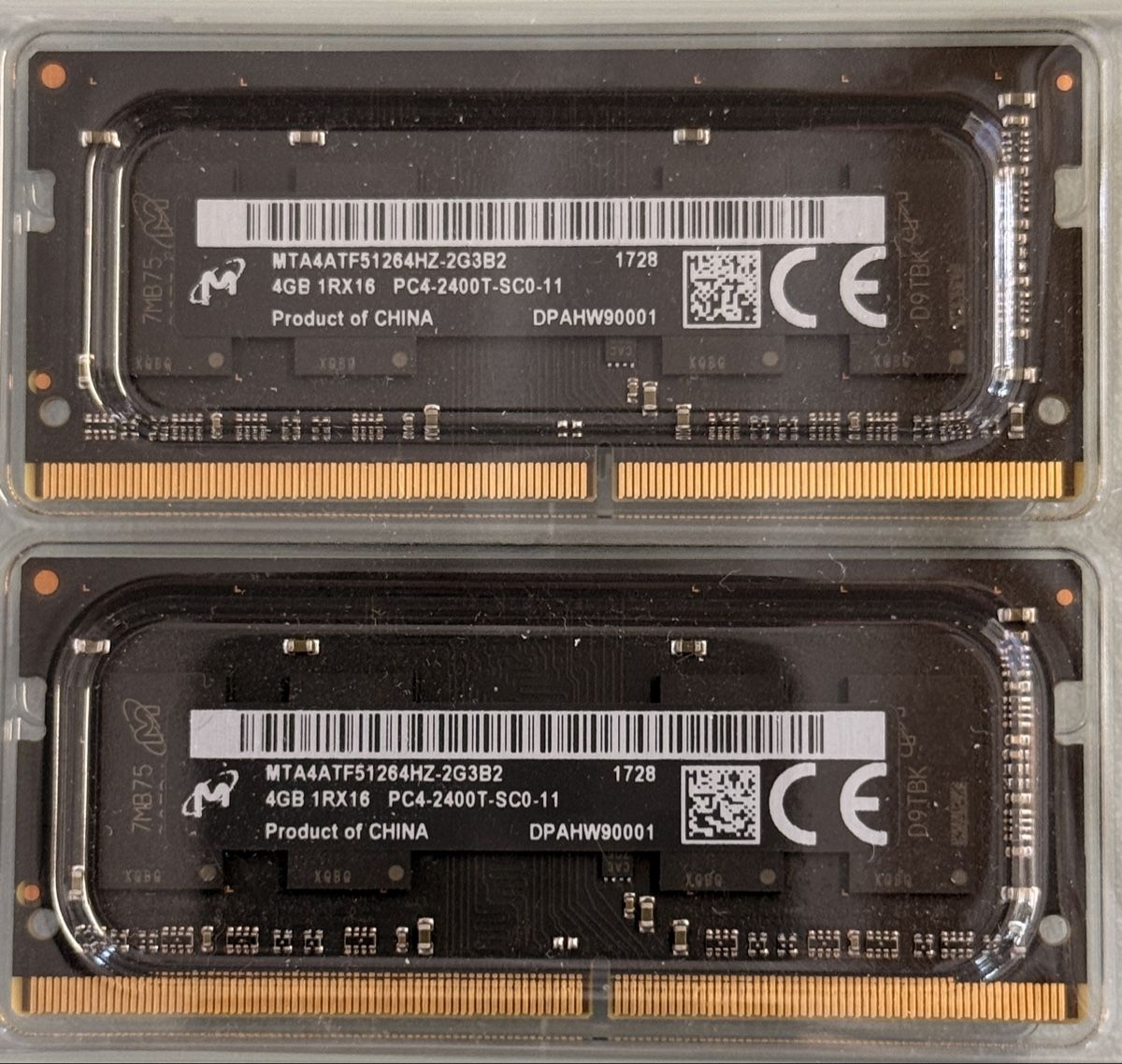Memoria / RAM: Mac Memory 2x4GB DDR4 2400T – Usato da frauenfeld venduto da mac_c7jc