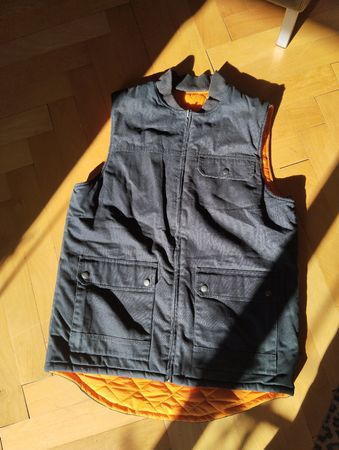 Analog Gilet Weste - beidseitig tragbar, isoliert, robust, L
