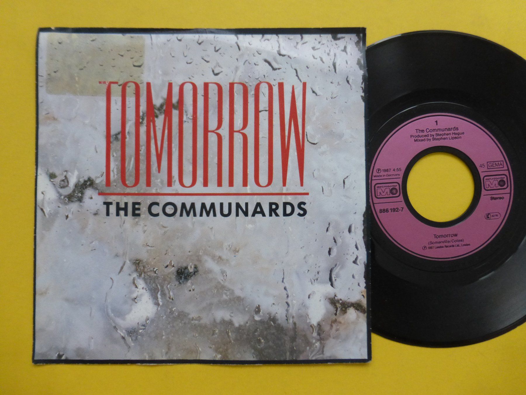 Dischi in vinile: The Communards – Tomorrow – Usato da Zürich venduto da Swiss57