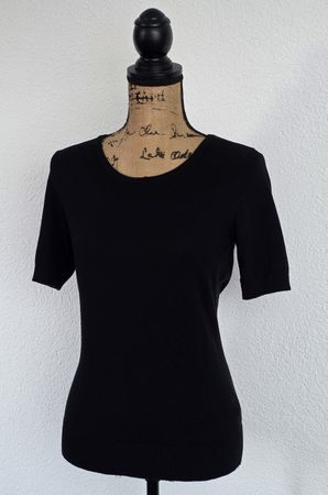 BPC Shirt, Schwarz, Kurzarm, Baumwolle, Grösse M Top Zustand
