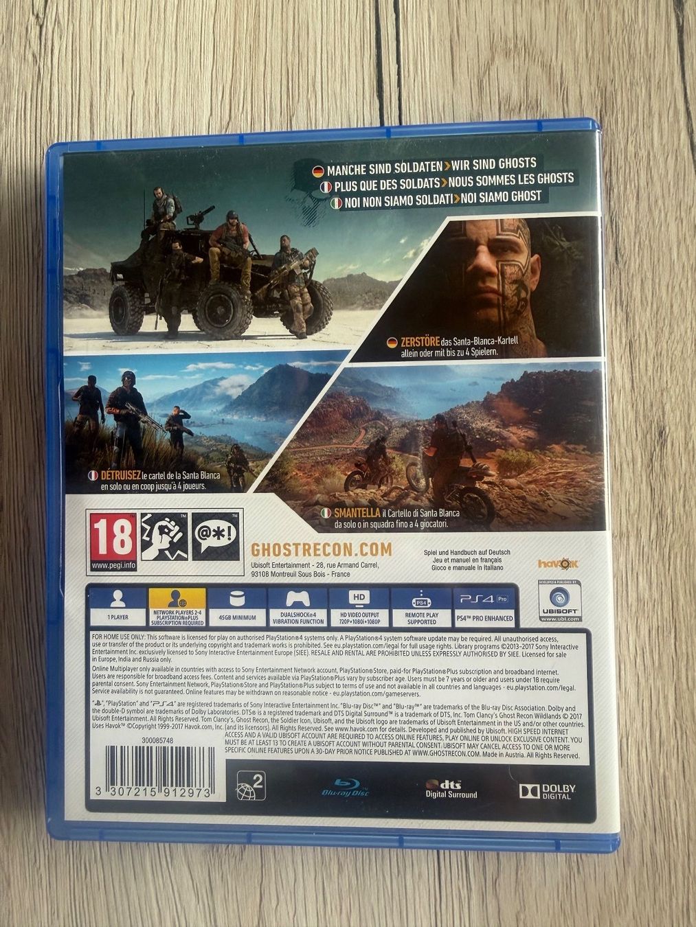 Jeux: PS4 Tom Clancy's Ghostrecon – D'occasion à Marly par gol_7sfs 1