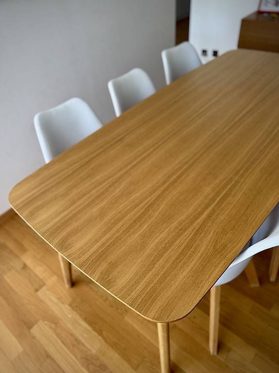 Tavoli: Table: design Scandinave en chêne 8 couverts – Usato da Gland venduto da fzarur 2