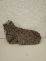handgestrickte socken aus Wolle, Grösse 40-42