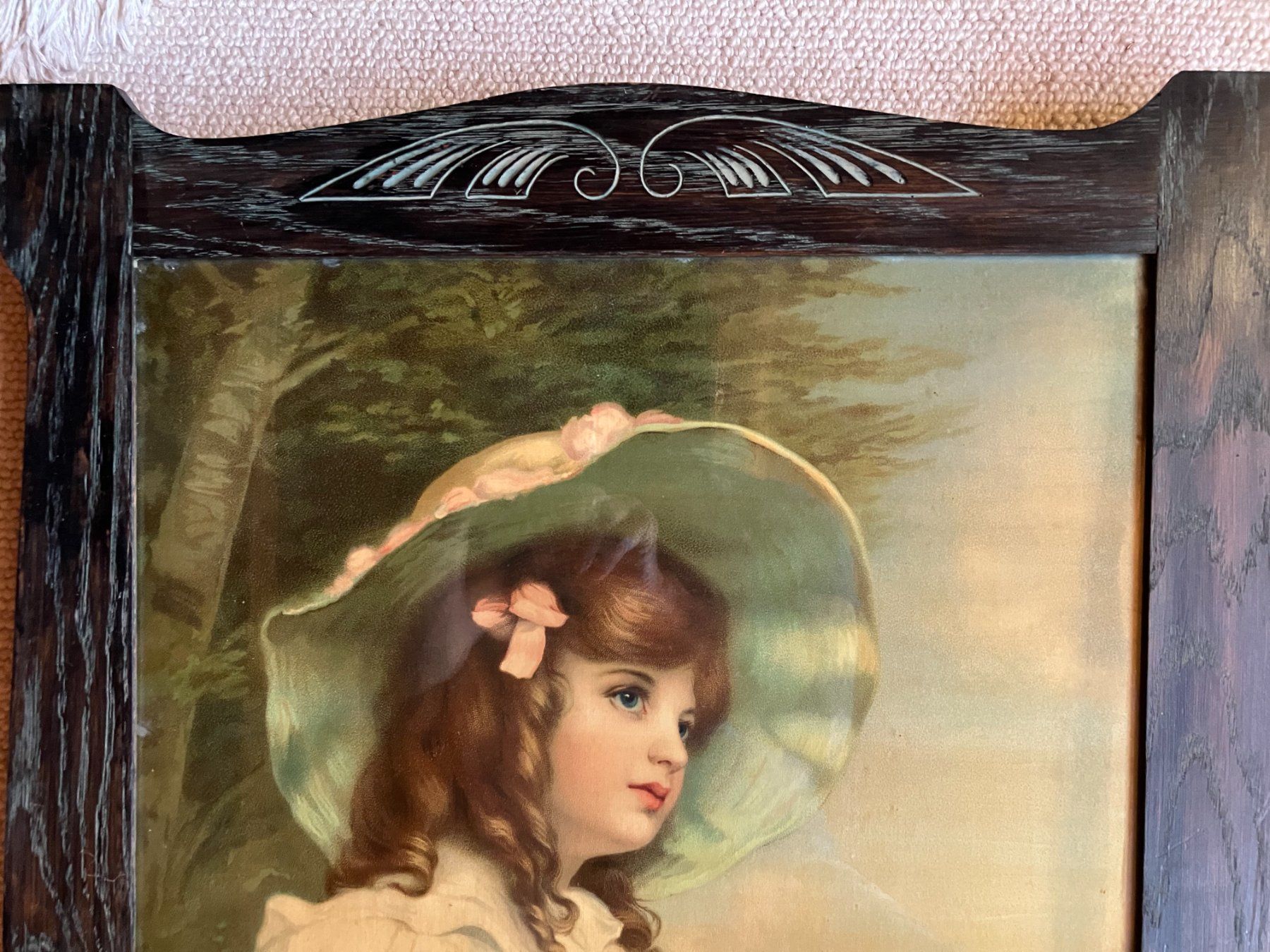 Foto & Immagini: Mädchenporträt in Jugendstil Rahmen – Usato da Männedorf venduto da Amleto3 4