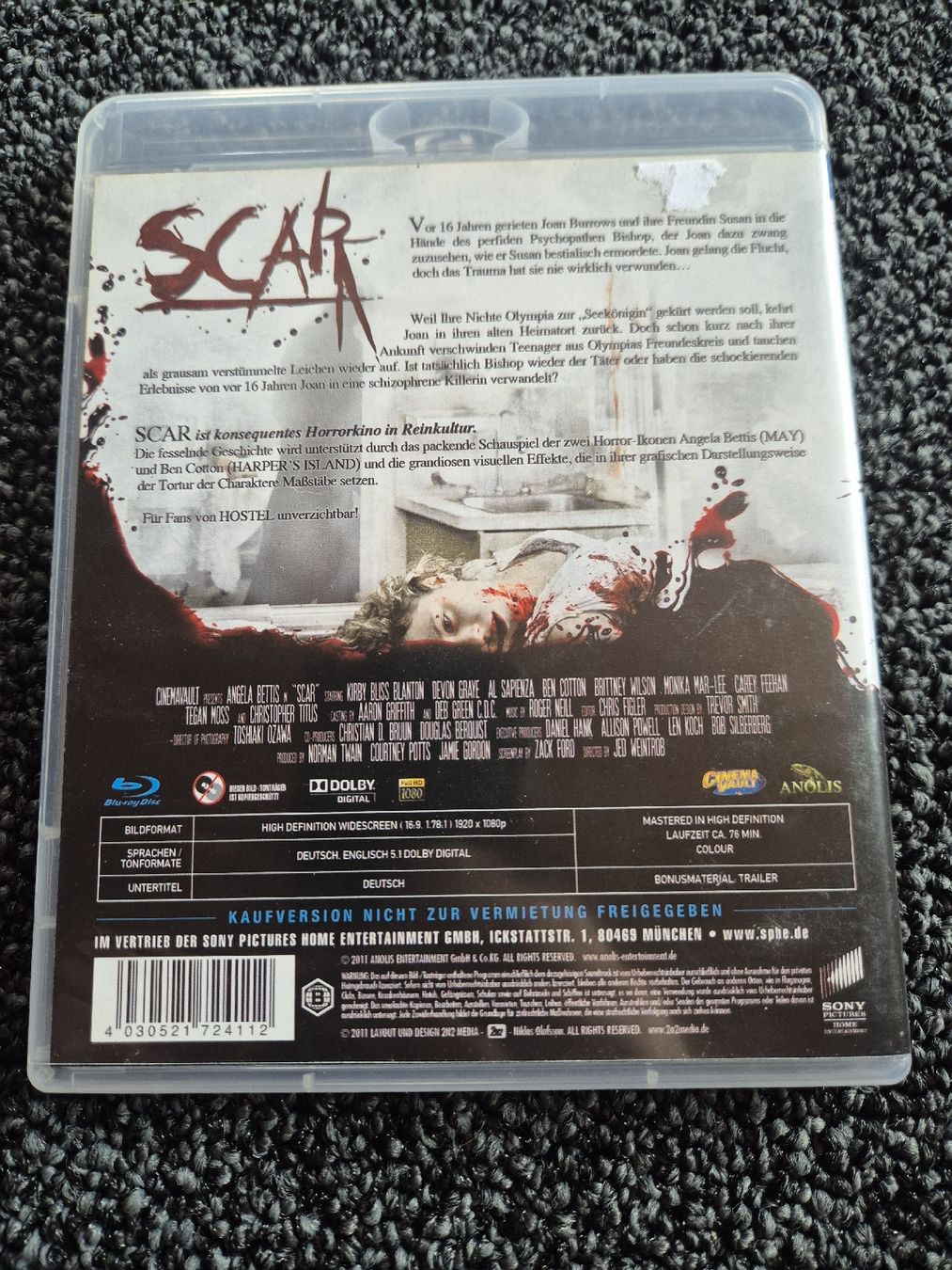 Alle DVDs: Scar 3D - Blu-ray – Gebraucht aus Ruswil von jan_bxl5 1