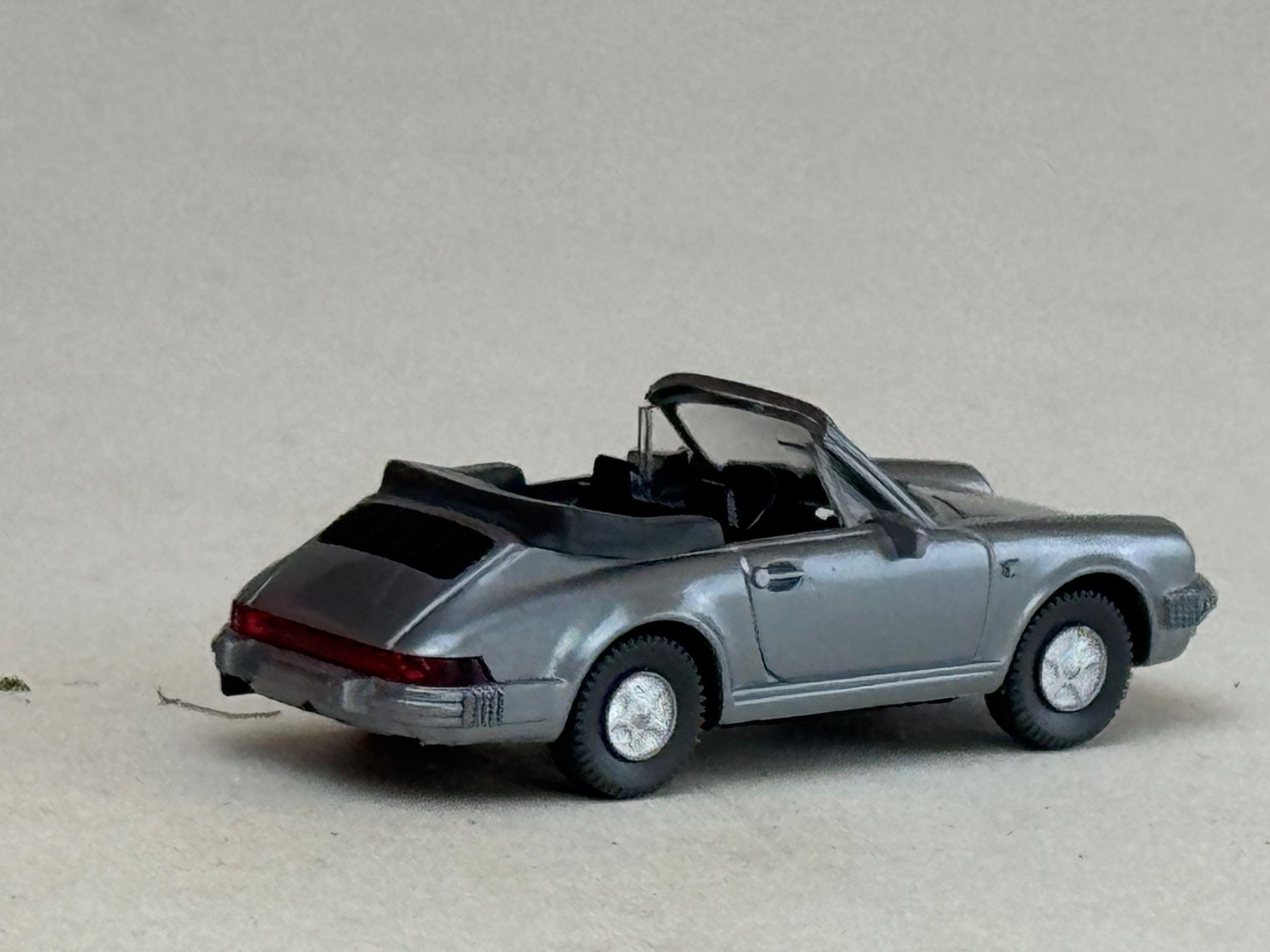 Wiking Modellautos: VE1- Wiking Porsche 911 Cabriolet silbern – Gebraucht aus Elm von Wikmtz 1