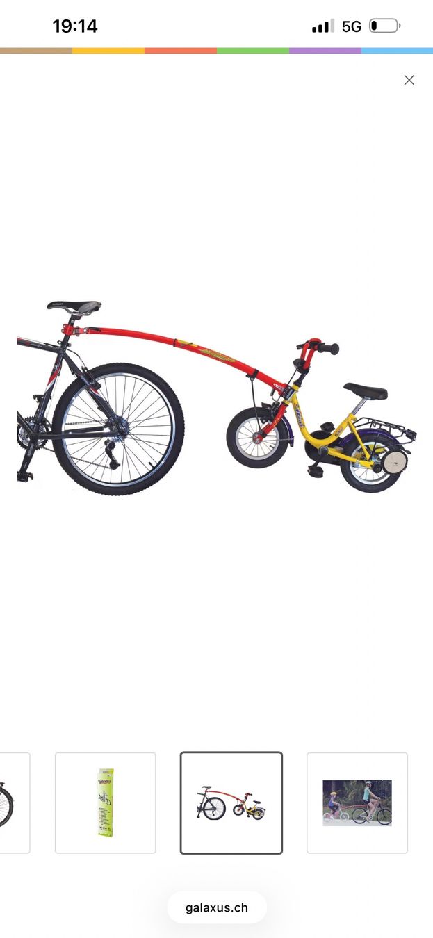 Velos: Barre de traction Trail-Gator vélo – Gebraucht aus Neuchâtel von jon_588l 2