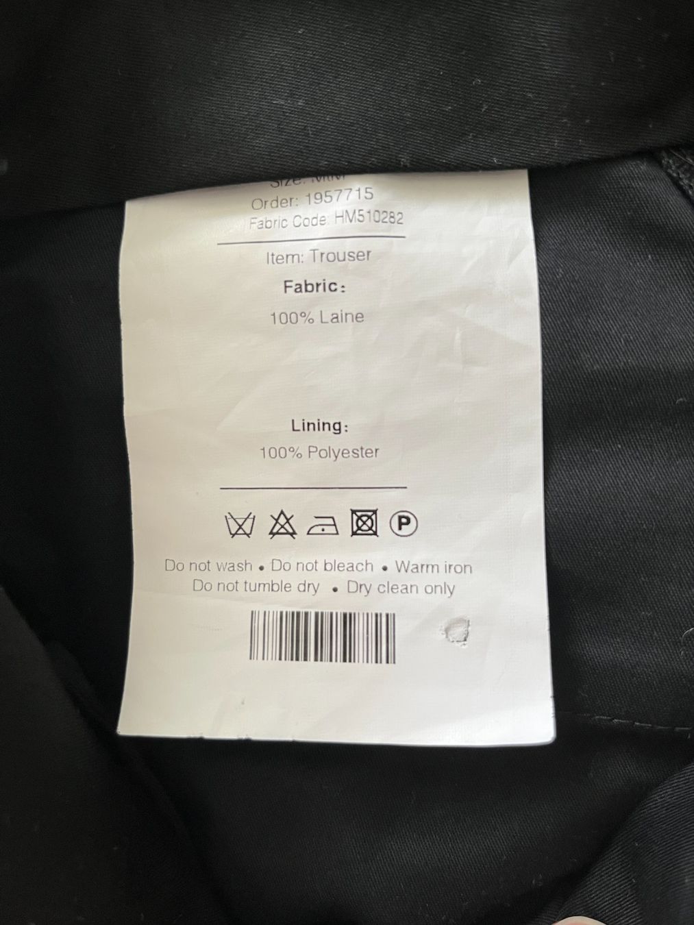 Pantalons: HIGHWAISTED TAILORED PANTS – D'occasion à Zürich par Ankawhi 6