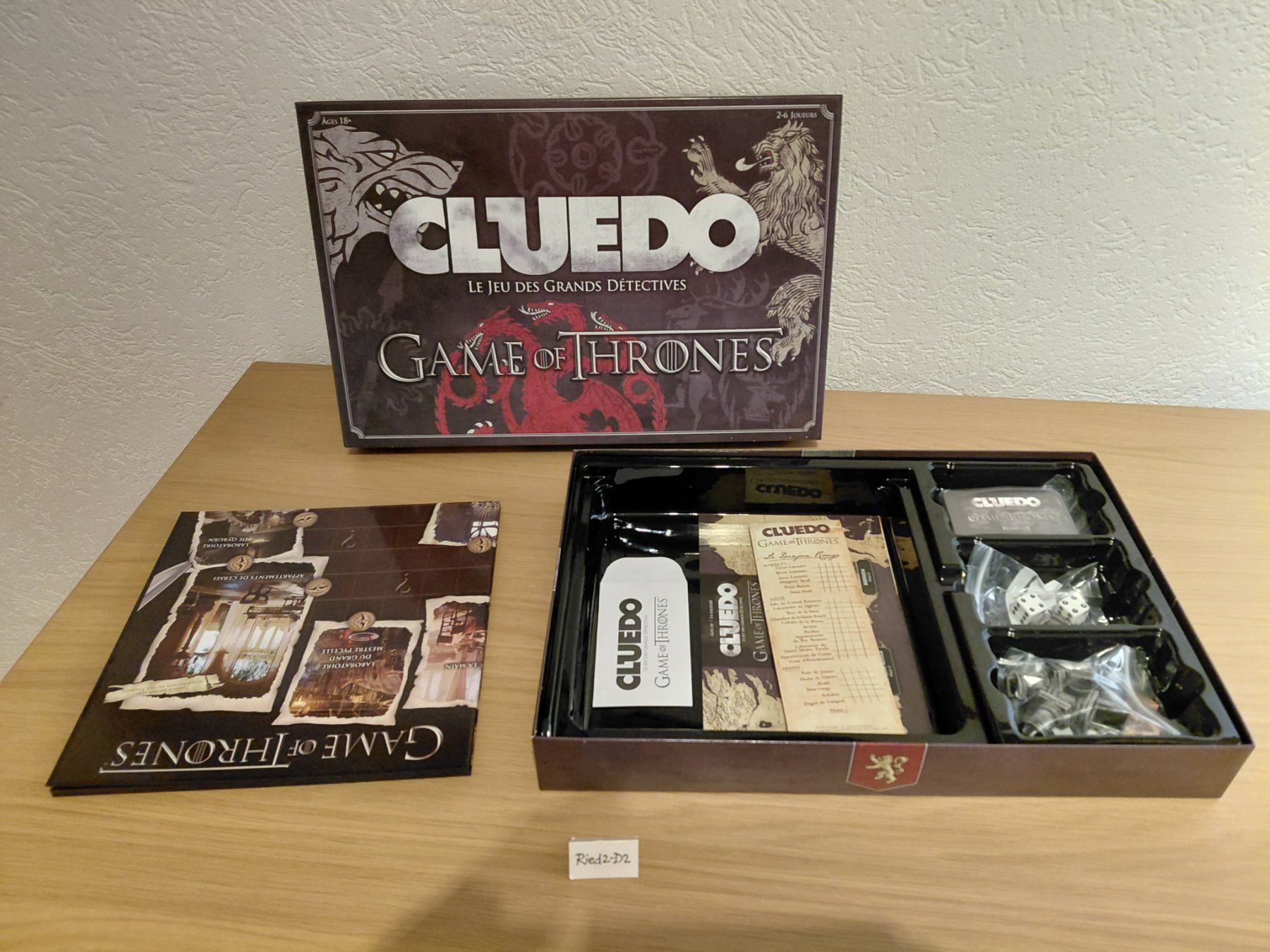 Jeux: Cluedo Game of Thrones. Neuf – Neuf (Voir description) à La Chaux-de-Fonds par Ried2-D2 2