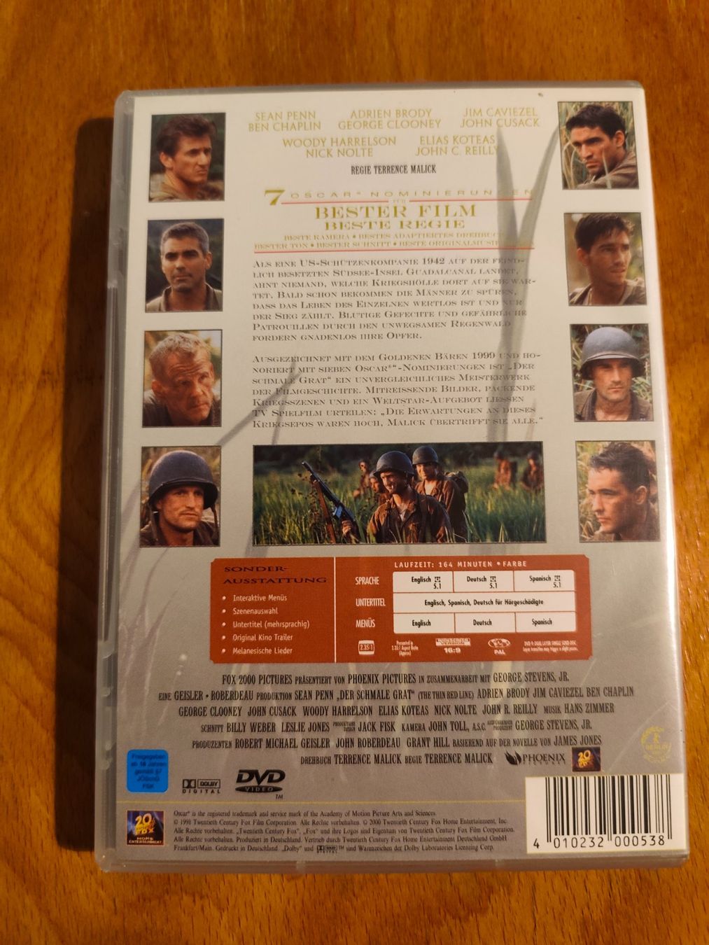 Tutti i DVDs: Der schmale Grat DVD – Usato da Zofingen venduto da noise123 1