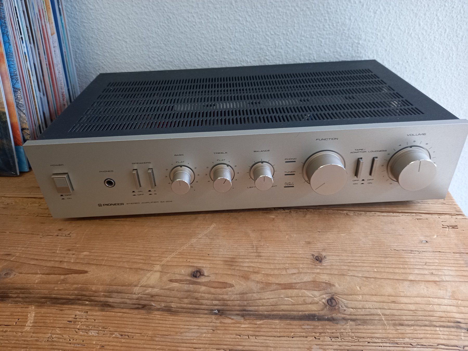 Technics Amplificatori: Pioneer Sa-204 Verstärker – Usato da Prez-vers-Siviriez venduto da Monija70