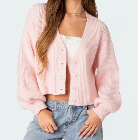 CARDIGAN, pink