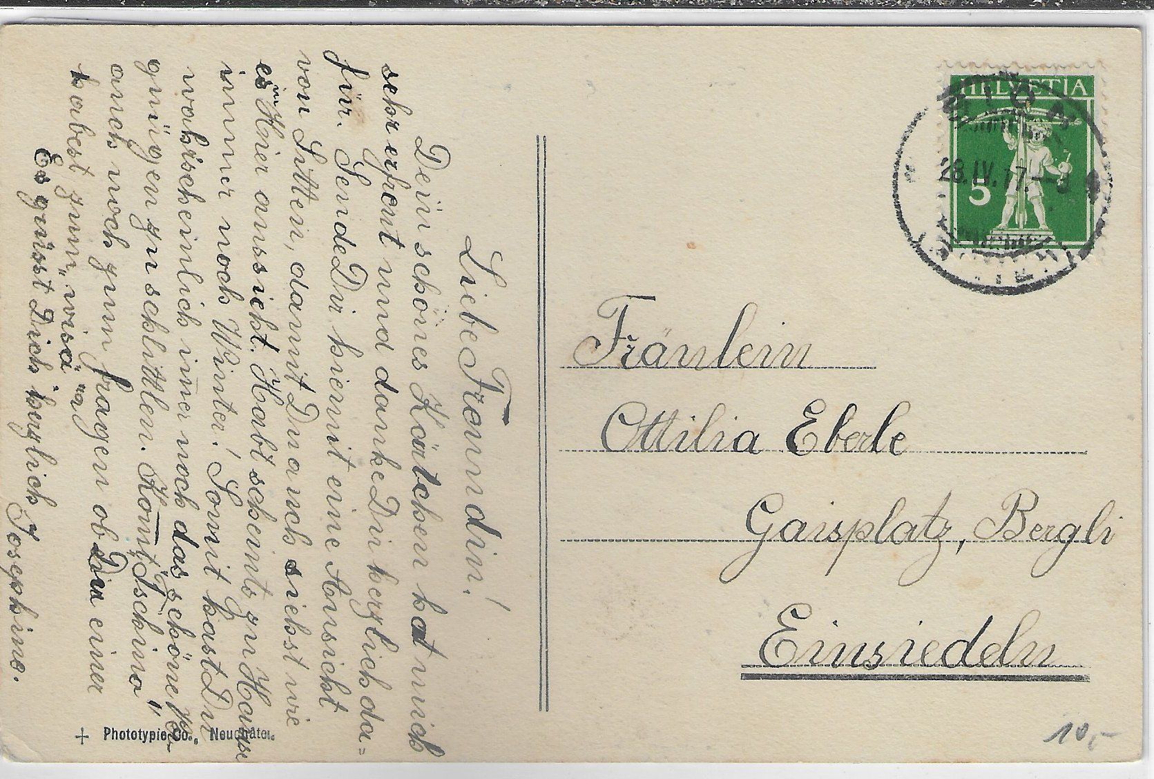 Cartes postales: Sion - Multiview 1917 – D'occasion à Ettingen par Kartenplanet 1
