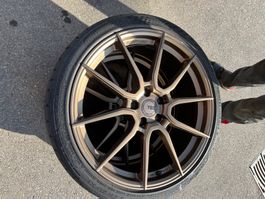 4 neue TEC GT-Race-I-8520 Kompletträder 20 zoll zu verkaufen