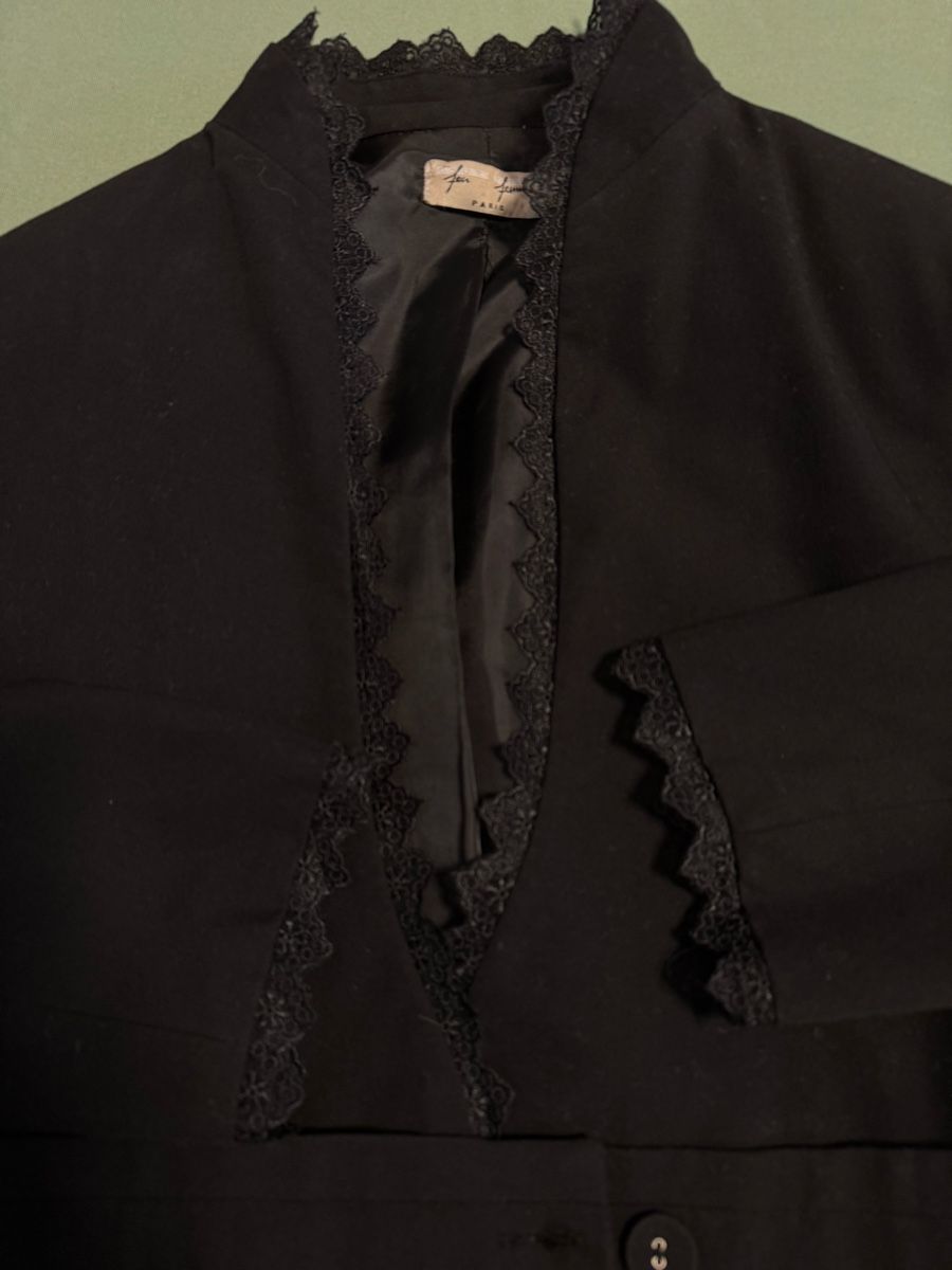 Giacche: Schwarze Damen Jacke Blazer mit Spitze, Grösse M – Usato da Altdorf UR venduto da Lilelo82 1