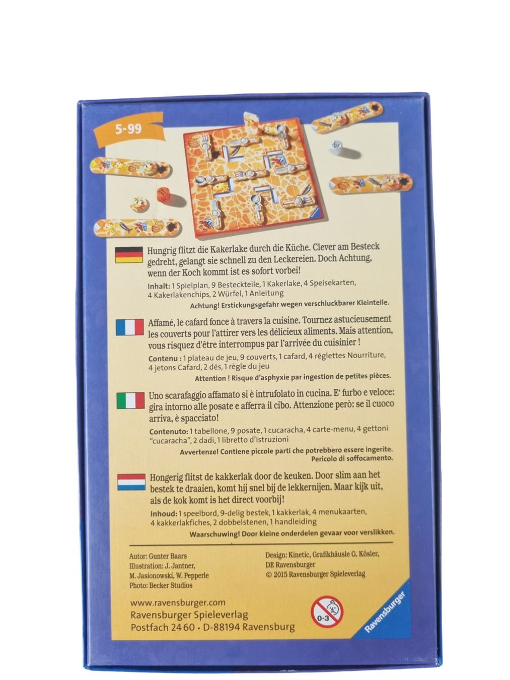 Ravensburger Spiele: RAVENSBURGER La Cucaracha – Gebraucht aus Wangen b. Olten von Restwert_Wangen 1