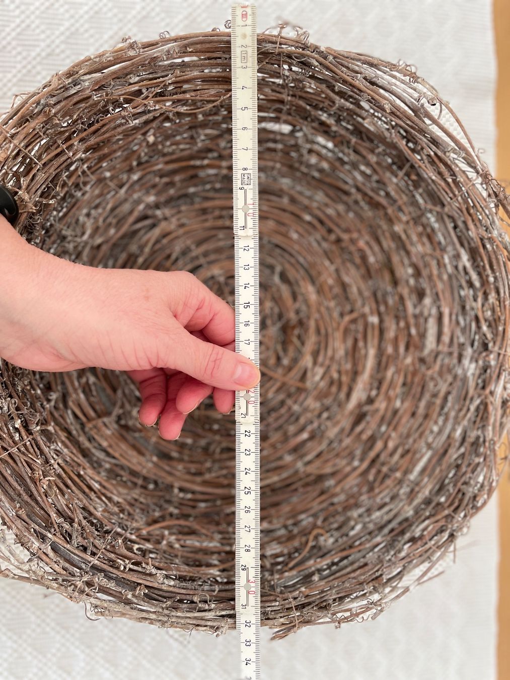 Altro per la casa: Rustikaler Weidenkorb, Deko, Ø32cm – Usato da Birsfelden venduto da Nic21 3